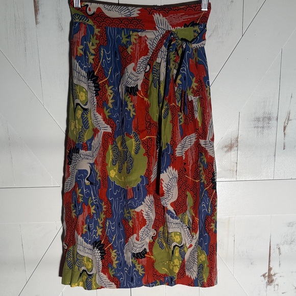 Trashy Diva Lena Sarong Skirt Cranes Collection